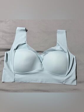 PRICE DROP!!!   Light Blue Seamless Padded Comfort Bra